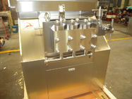 Funcionamento manual/hidráulico da máquina de alta pressão do homogenizador do leite