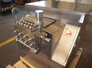 O manual opera o homogenizador de duas fases com ajuste manual da pressão