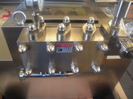 Homogenizador sanitário 6000L/H do gelado do PLC com limpeza do CIP