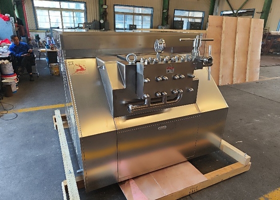 Homogeneizador de sumo de frutas poderoso com temperatura de 0-100C e capacidade 3200kg